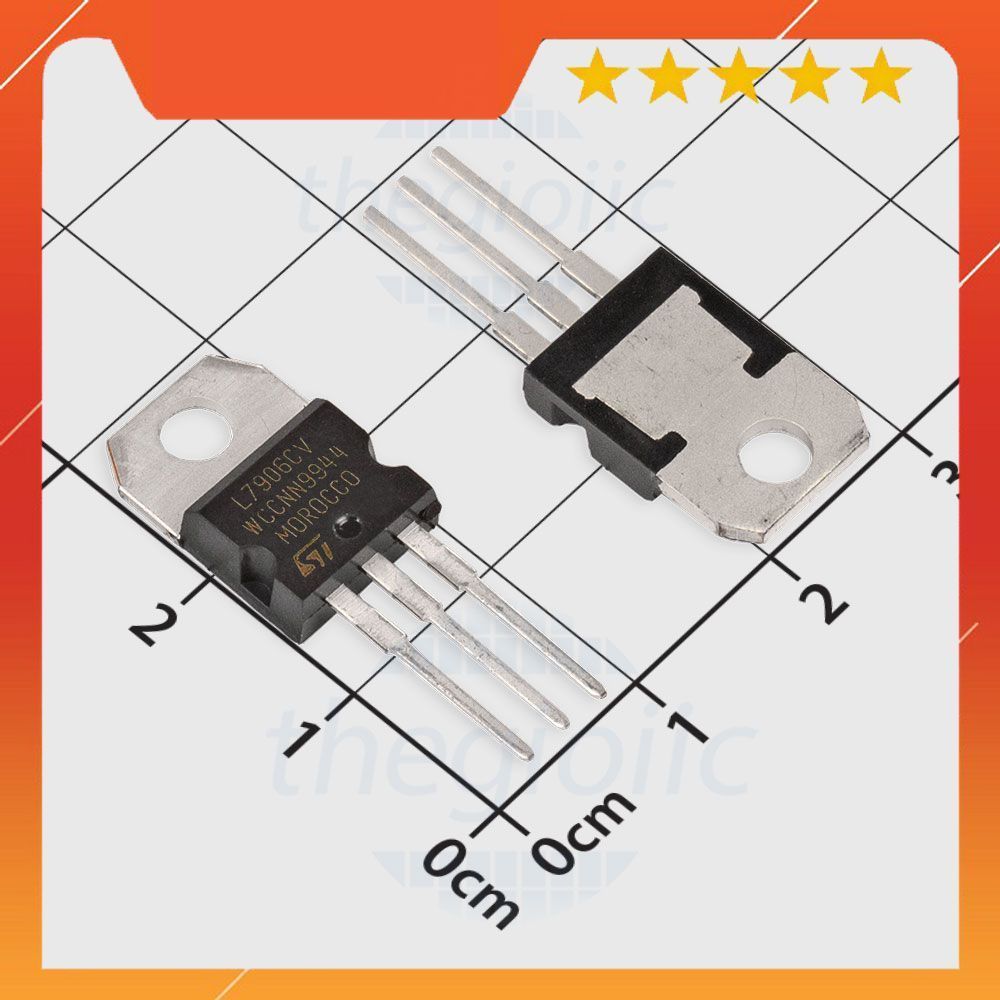 [3 Cái]- L7906CV IC Ổn Áp -6V 1.5A