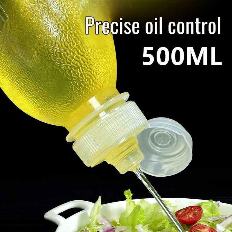 Spice Bottle Control Clear Bottle Spice Pot Dustproof and Leak-proof Health Scream Oil Bottle