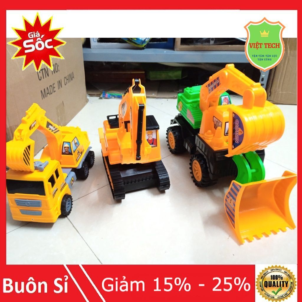 Xe máy xúc, máy ủi đồ chơi