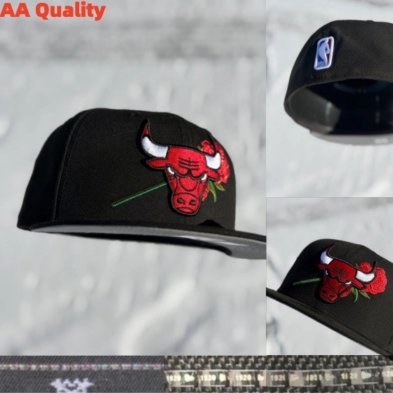Mũ Chicago Bulls Trang Bị Mũ Bóng Chày Nam Nữ Mũ Hip Hop Mũ Size