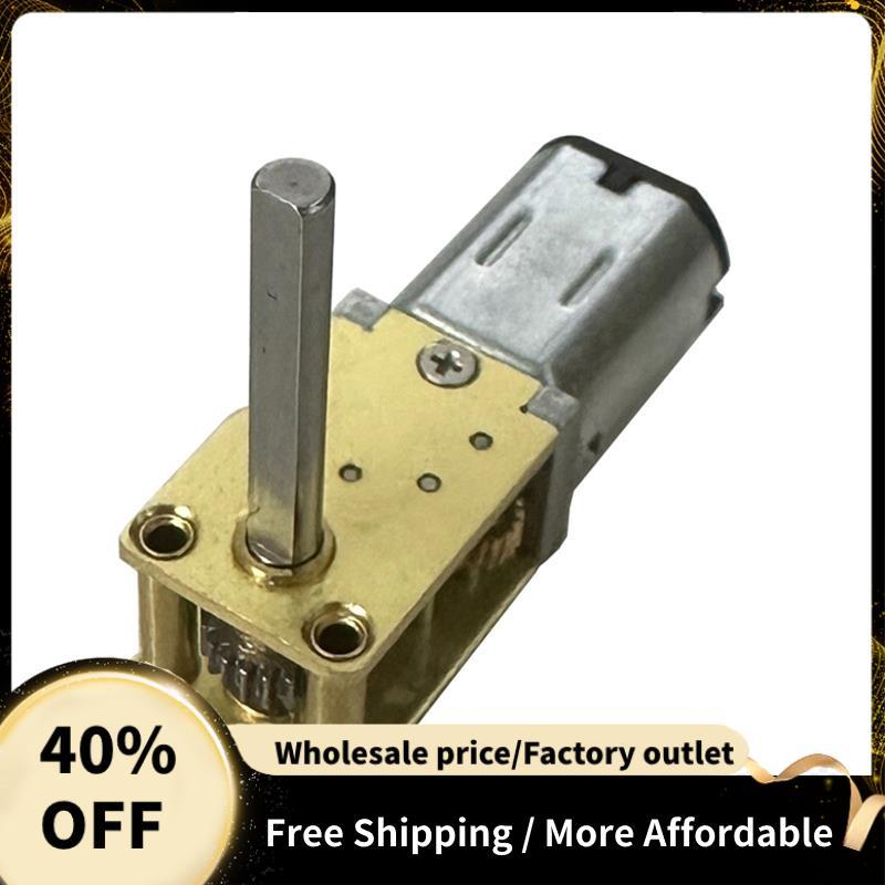 DC 12V Mini Gear Motor Micro Worm Gear Giảm Tốc Bàn Chải Động Cơ DC Thiết Bị Điện Tử 1218GE-N20 (Cho