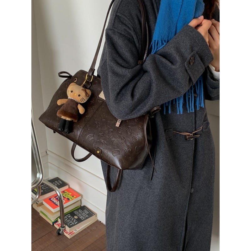 [Sản phẩm mới] Túi Tote ngọt ngào thời trang nữ Túi đeo nách cầm tay đơn giản Dung tích lớn Ba lô đeo vai nữ [Giảm giá hấp dẫn] angvn