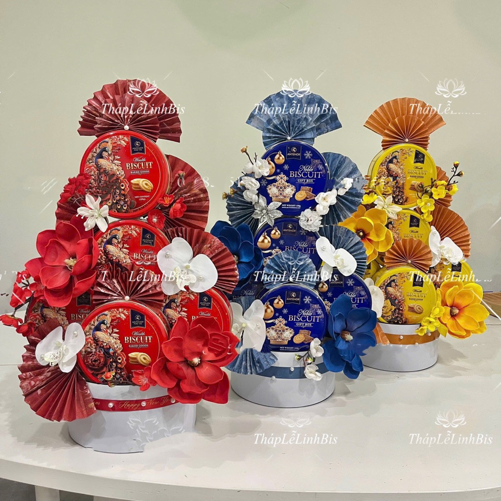 sét tháp bánh víp năm 2026,mã K4,K5,K7, set phụ kiện kèm trụ gỗ trưng bày ban lễ và ban thần tài