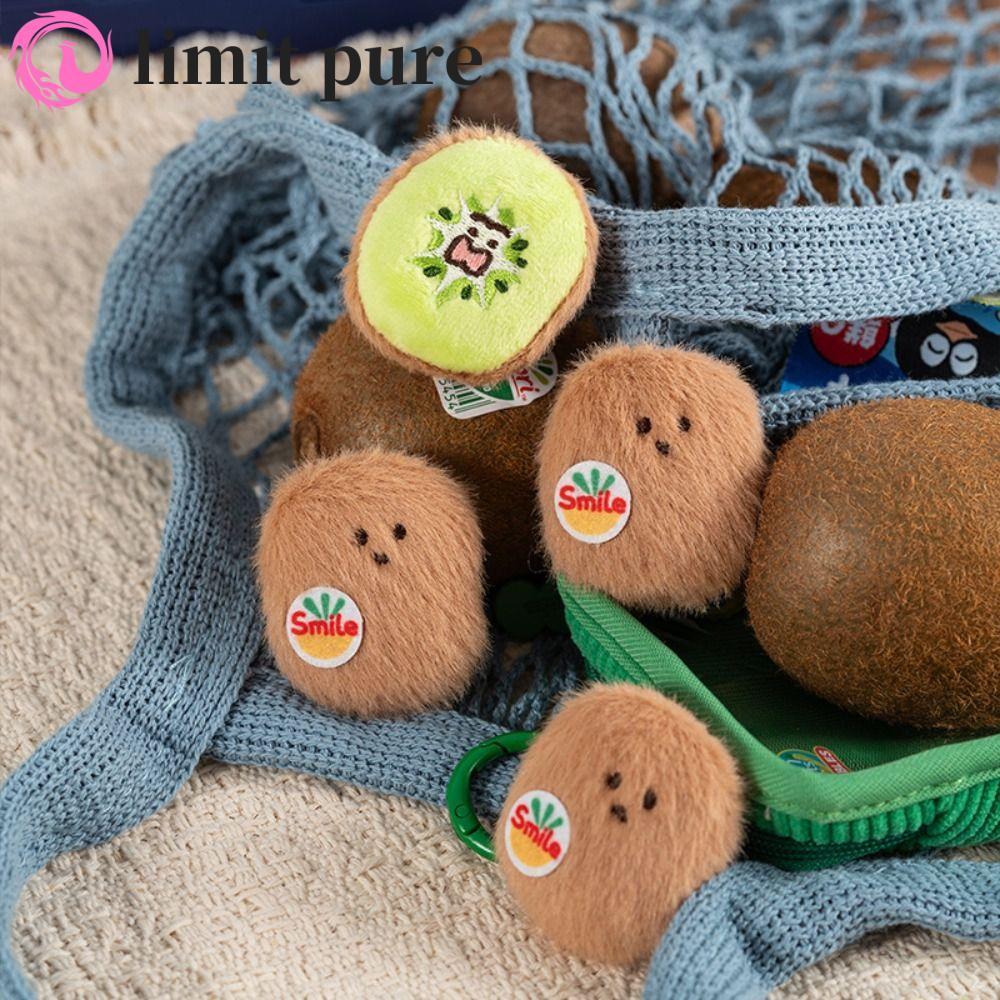 GIỚI HẠN PURE Fruit Plush Móc khóa Kiwi Hoạt hình Unisex