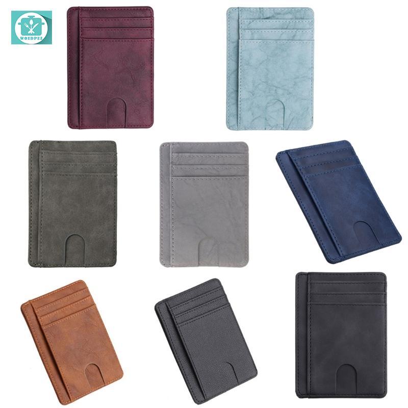 Slim RFID Blocking Leather Wallet Credit ID Card Holder Purse Money for Case for