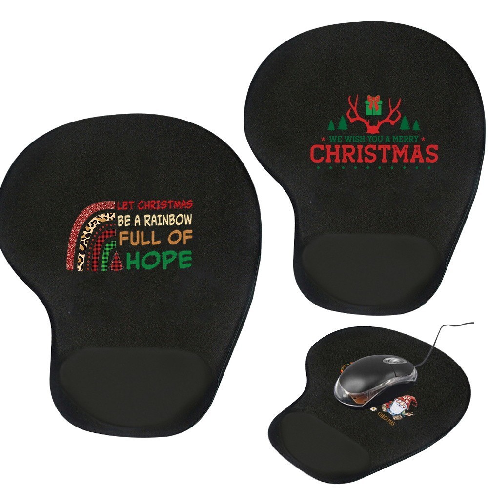 Computer Game Mouse Pad Ergonomic Wrist Mousepad Black Office Accessories Memory Cotton Rebound Chri