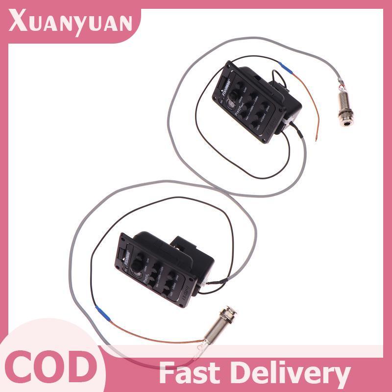 XUAN 301 201 Fishman Acoustic Guitar Pickup Electric Box Equalizer EQ Tuner Guitar Amplifier Fishman