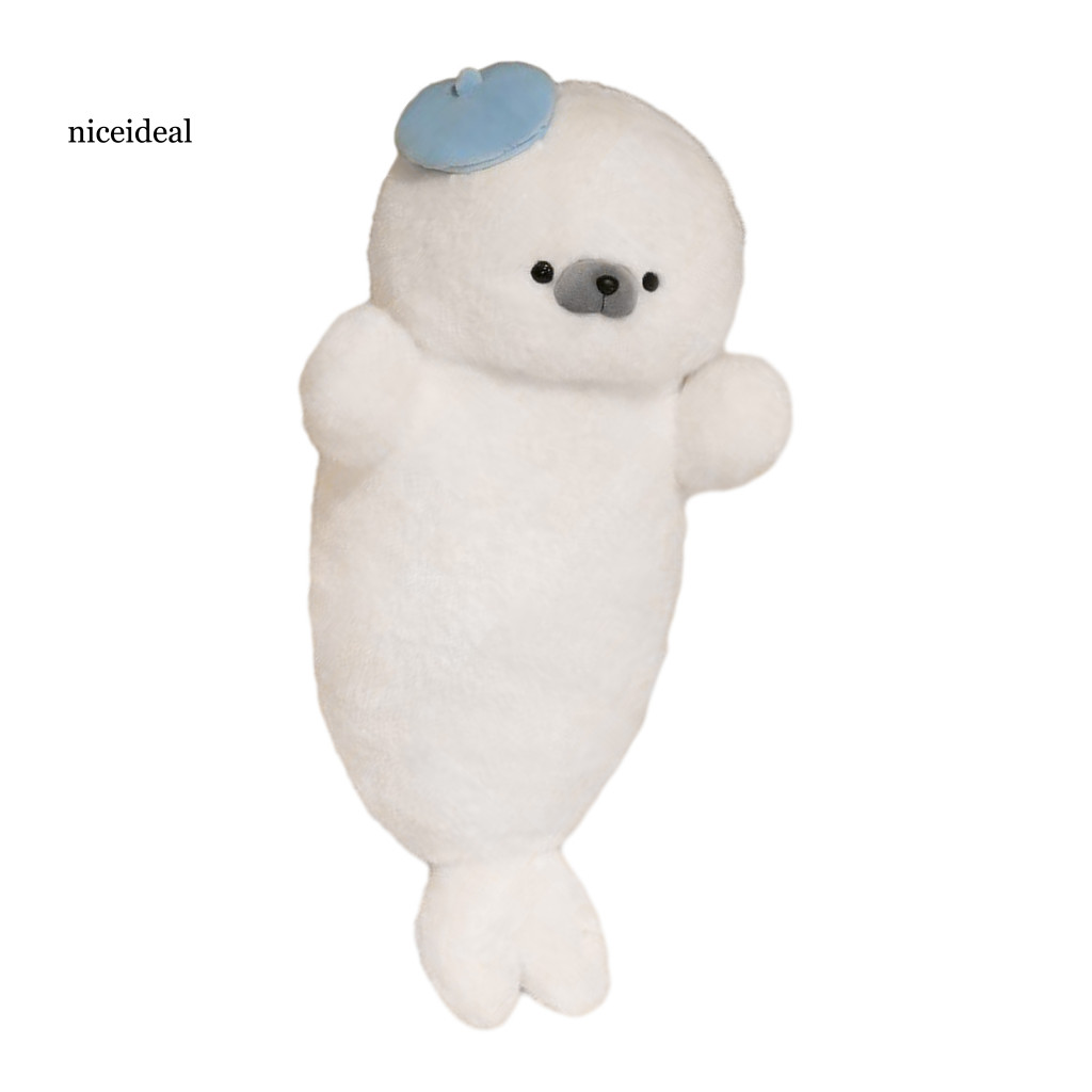 [Đẹp] Healing Comfort Plush Seal Doll Seal Plush Doll Plush Doll 70cm Gối nhồi bông mềm để ngủ Giảm 