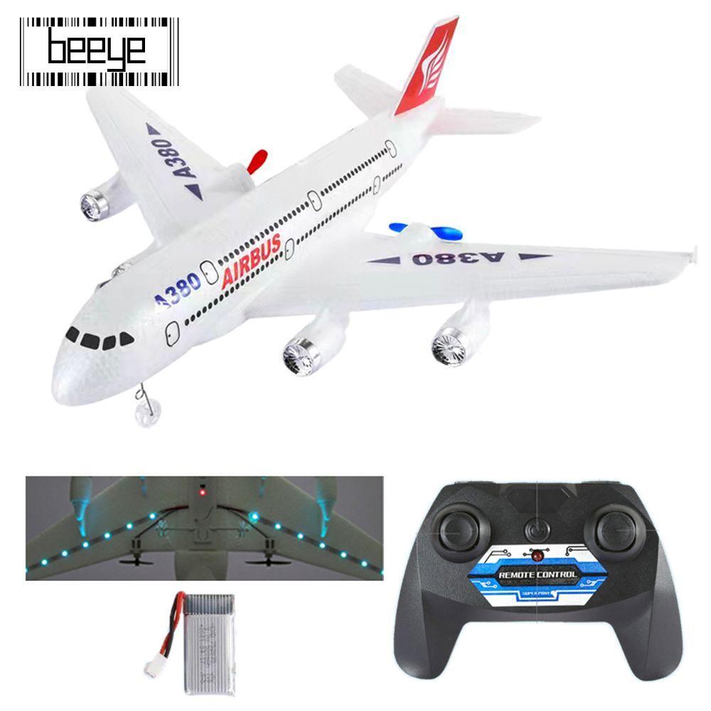 Máy bay điều khiển từ xa BEEYE Kid Boy Quà tặng Cánh cố định cho Airbus A380 RC Glider
