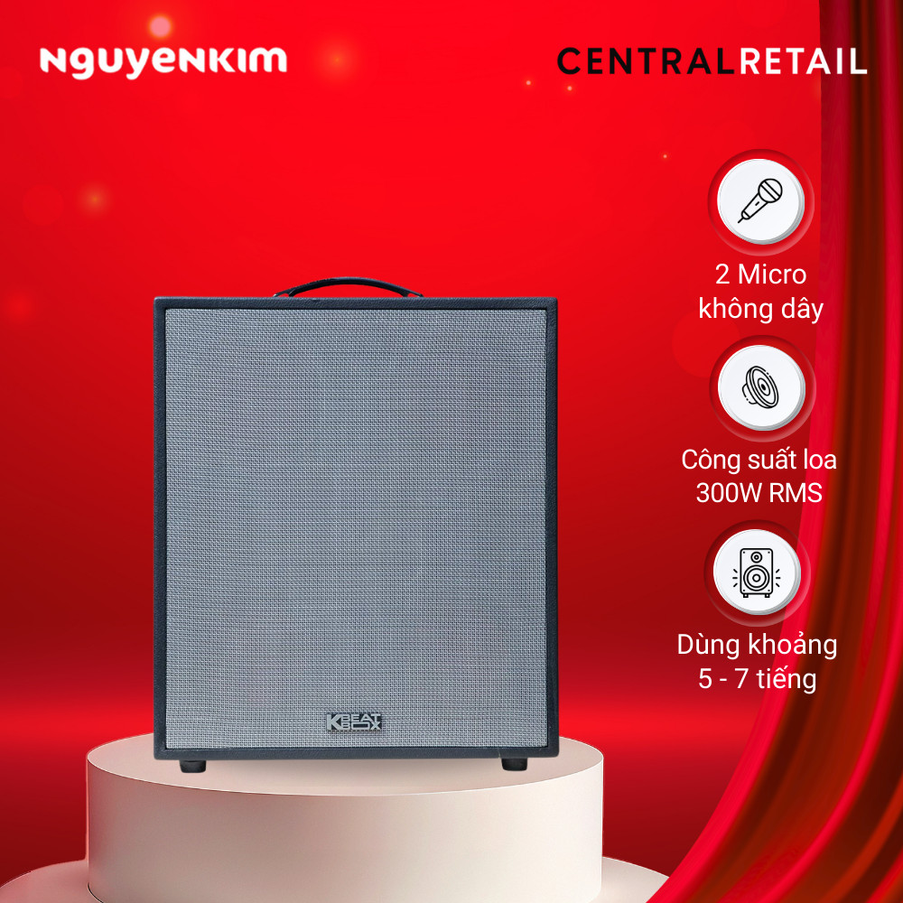 Dàn loa karaoke di động Acnos CS550