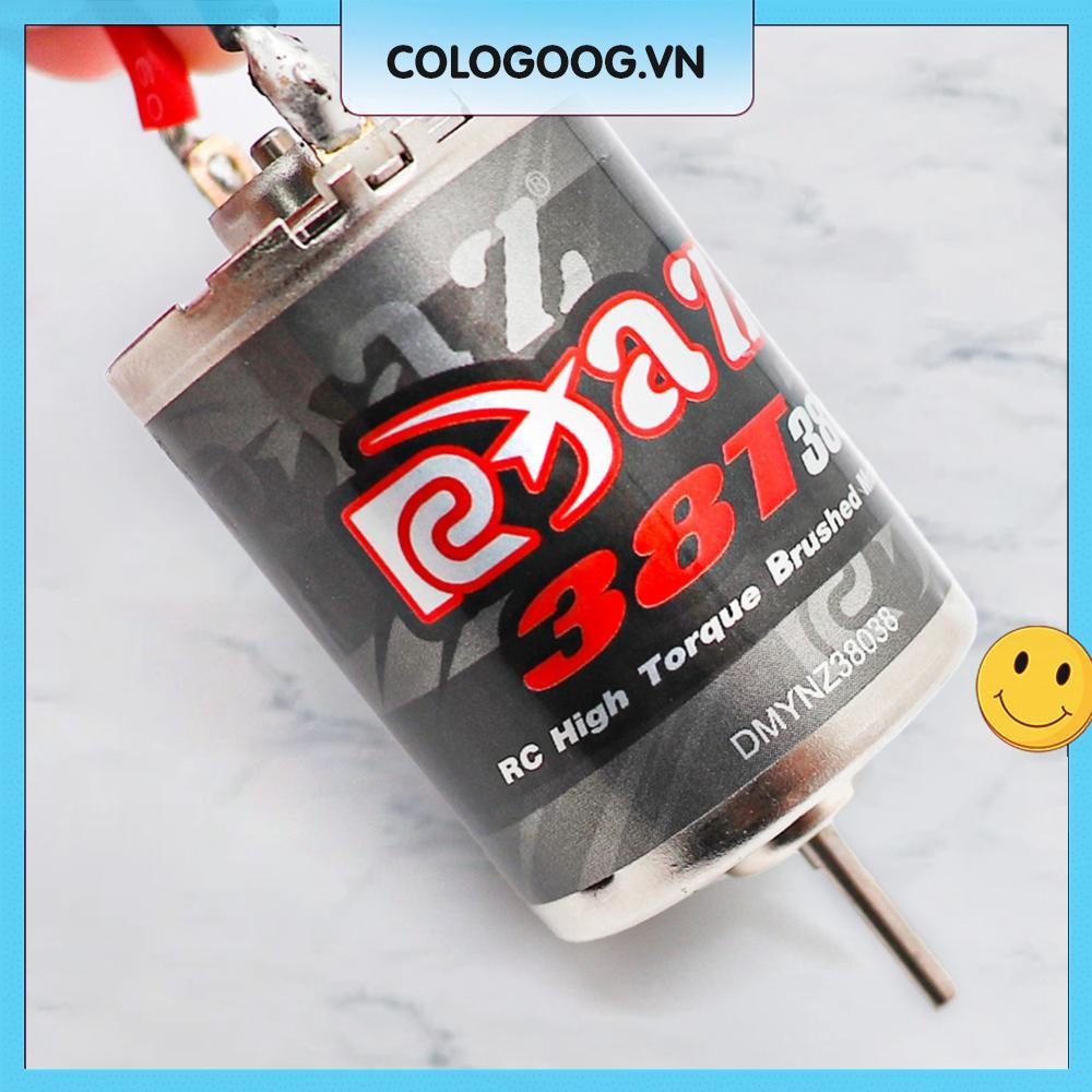 380 Brushed RC Motor 38 Turn High Brushed Motor với JST Plug RC Động cơ điện 7.2V cho Traxxas 7075 T