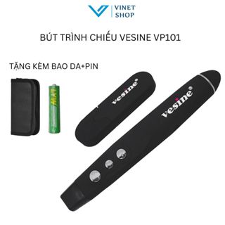 Bút trình chiếu powerpoint VP101/Q301/R400 chỉ lazer, thuyết trình, chiếu slide không dây nhiều mẫu