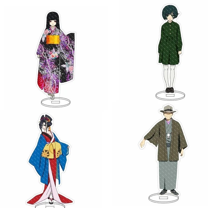 Standee Anime Hell Girl Thiếu Nữ Đến Từ Địa Ngục Mô Hình Mica Trang Trí Bàn Học Nhân Vật Enma Ai Jig