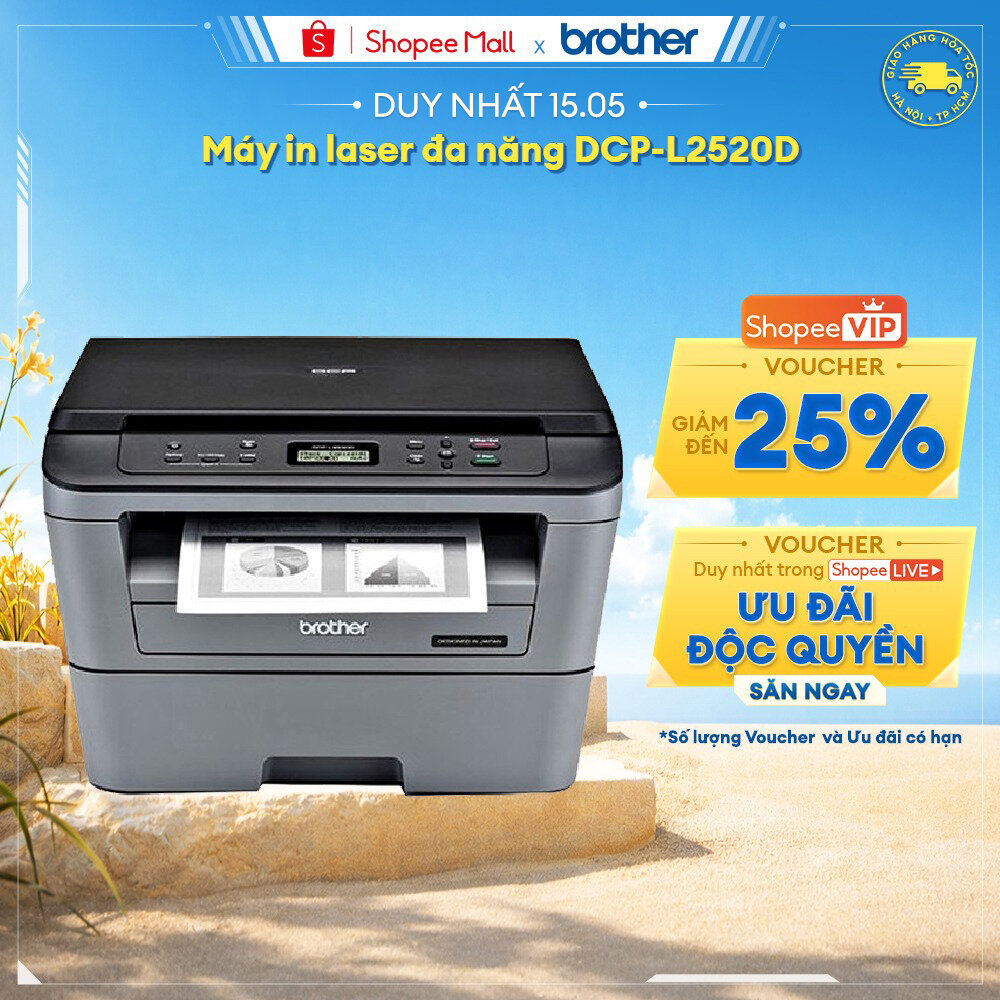 Máy in laser đa năng Brother DCP-L2520D