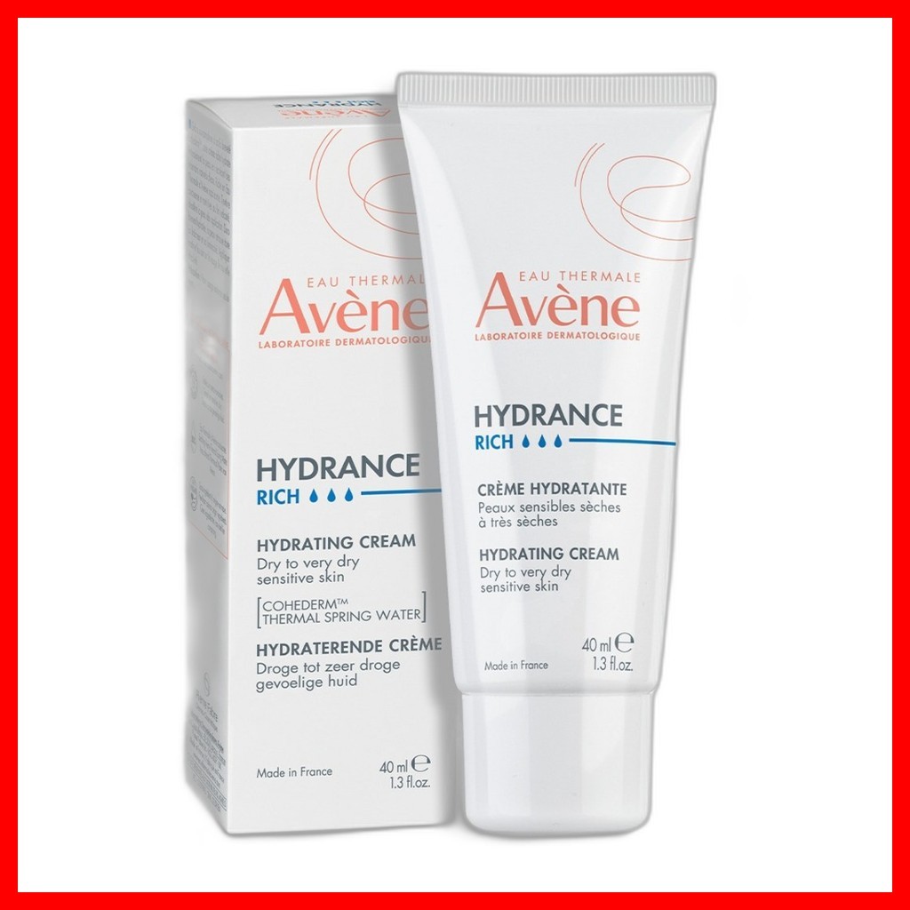 [Avene] Kem dưỡng ẩm giàu dưỡng ẩm, 40ml, 1 / Kem dưỡng ẩm Hàn Quốc / Giảm da khô / Chính hãng 100% 