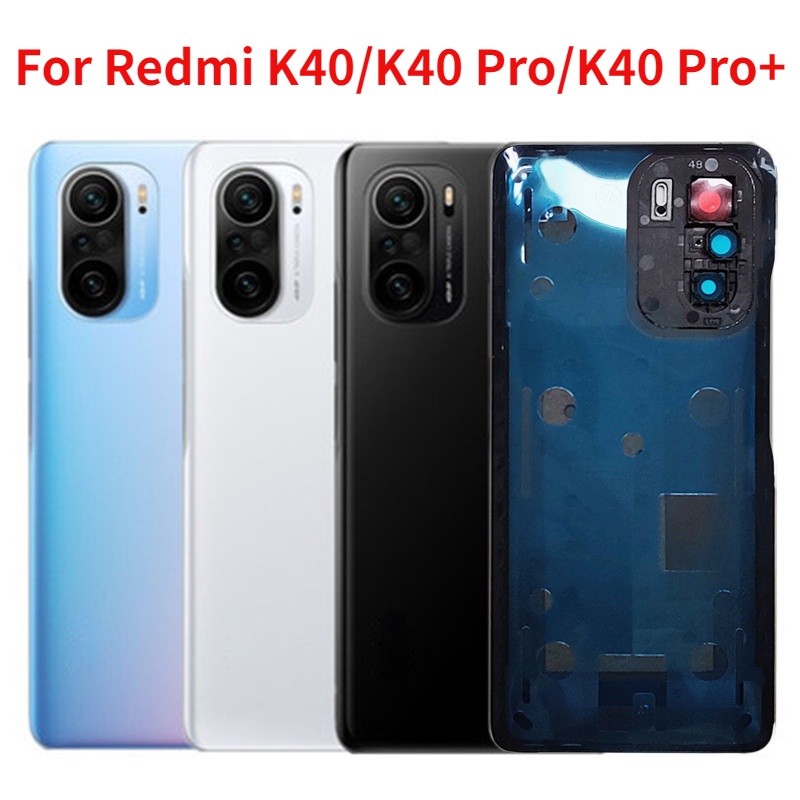 Ốp điện thoại Cho Xiaomi Redmi K40 Pro K40 Pin Cửa Sau Cho Redmi K40 Pro Plus Vỏ Lưng