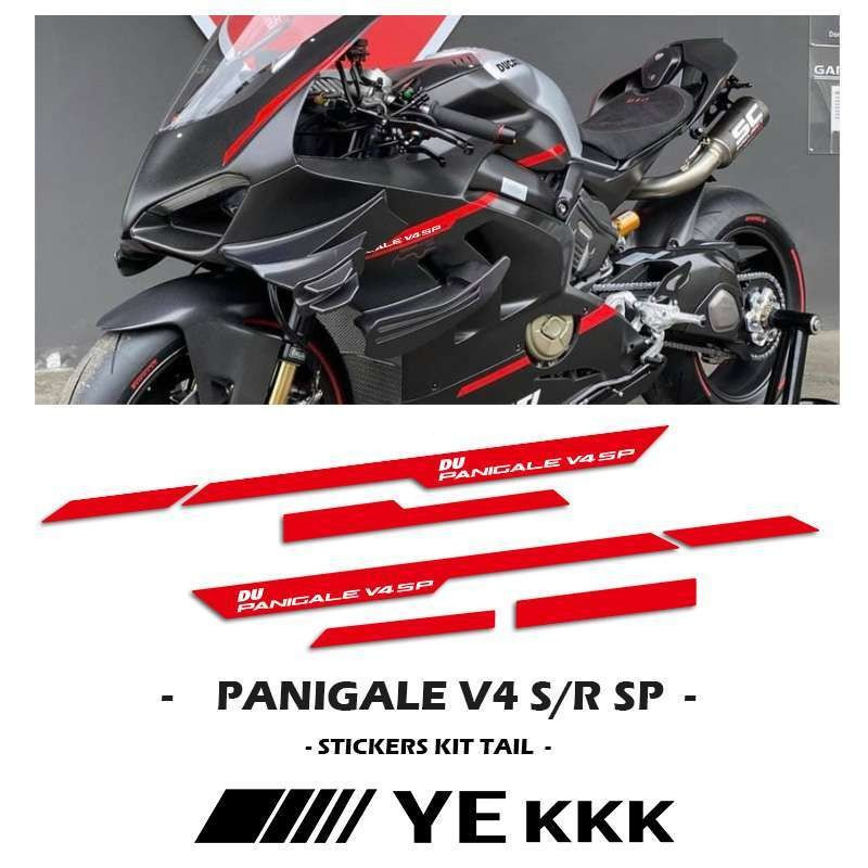 Thích hợp cho nhãn dán và decal fairing bên Ducati PANIGALE V4 Superleggera