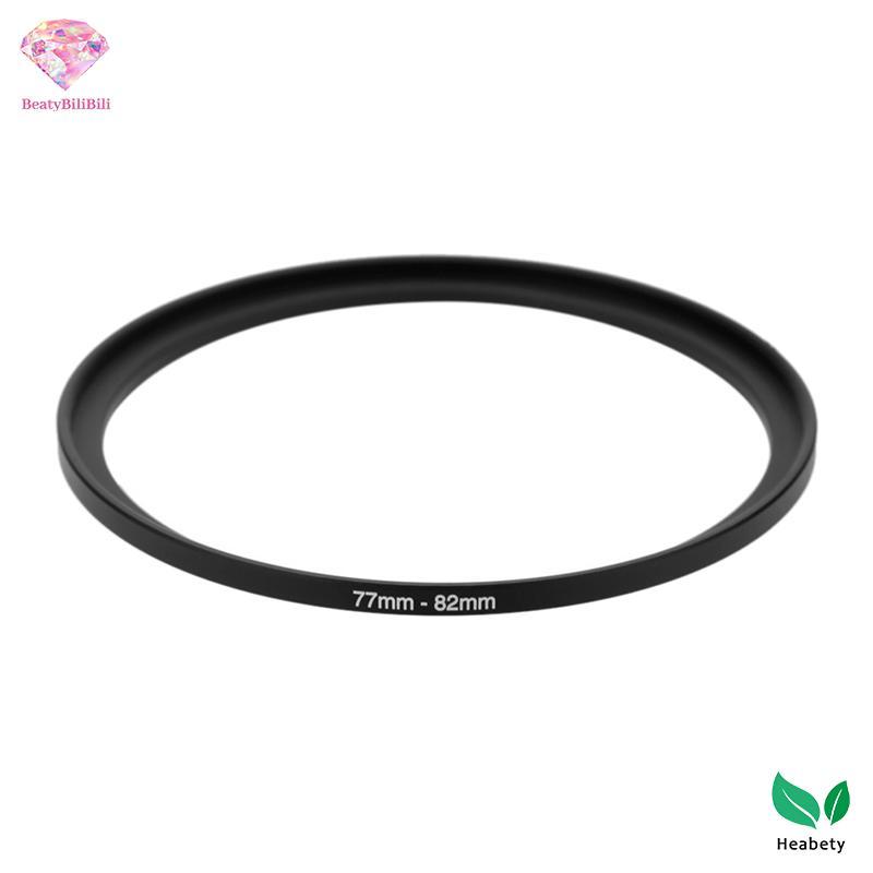 Heabety 77mm-82mm 77 đến 82 Step Up Ring Filter Step Up Stepping Adapter mới