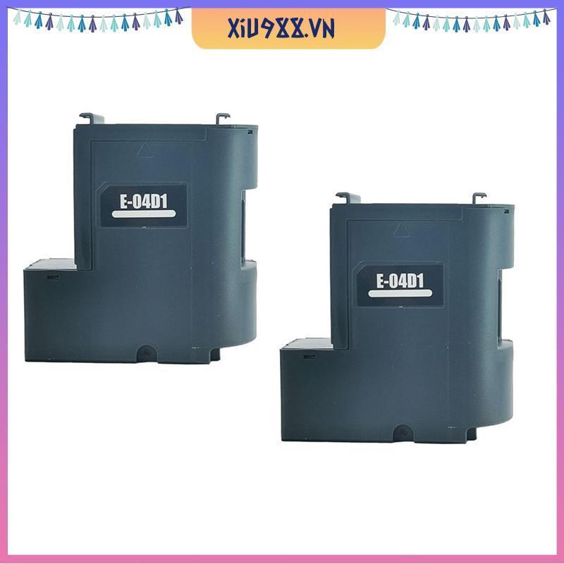 [xiu988.vn] 2 gói Hộp bảo trì mực E-04D1 Thay thế cho ET-15000 ET-4750 ET-4850 ET-3760 ET-4760 ET-38