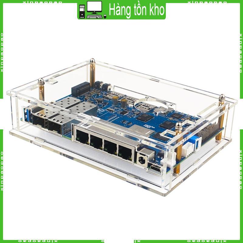 XI Tản Nhiệt Dành Cho Banana Pi Acrylic Enclosure DIY Hỗ Trợ Quạt Làm Mát