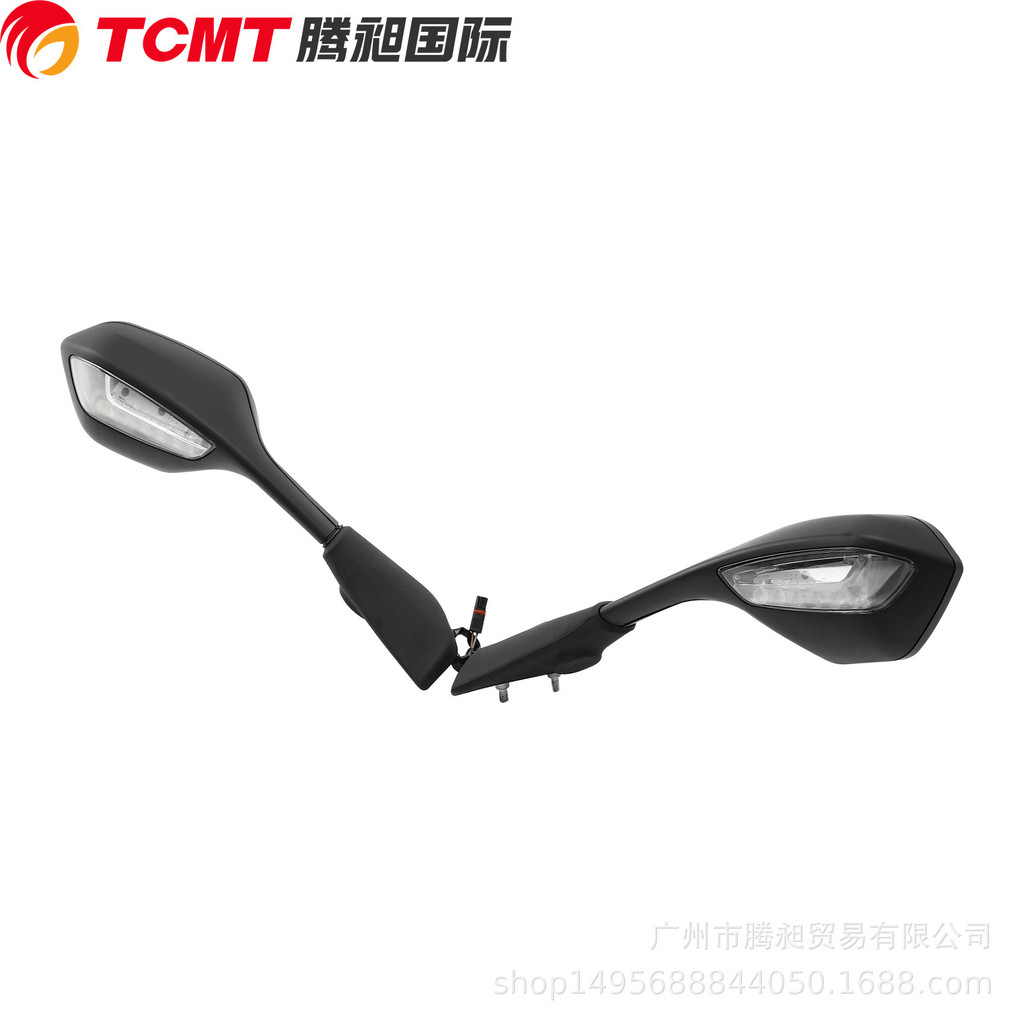 Thích hợp cho gương chiếu hậu sửa đổi BMW S1000RR 2019-2022 với phụ kiện gương đảo ngược tín hiệu rẽ