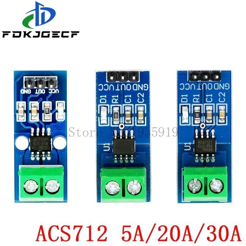 103 Mô-đun Cảm Biến Dòng Điện ACS712 5A 20A 30A 5A / 20A / 30A ACS712