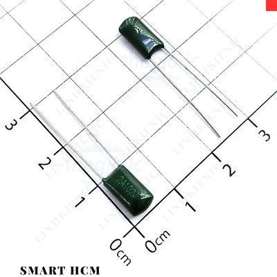 [50 Cái]- Tụ Kẹo Xanh 1nF 100VDC 2A102J-CL11 Smart. HCM City