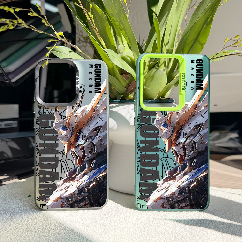 Ốp điện thoại cứng Gundam Mobile the Suit Micro Matte cho Oppo A6 Pro A5 Reno14 F 13F 12F Reno 15 Re