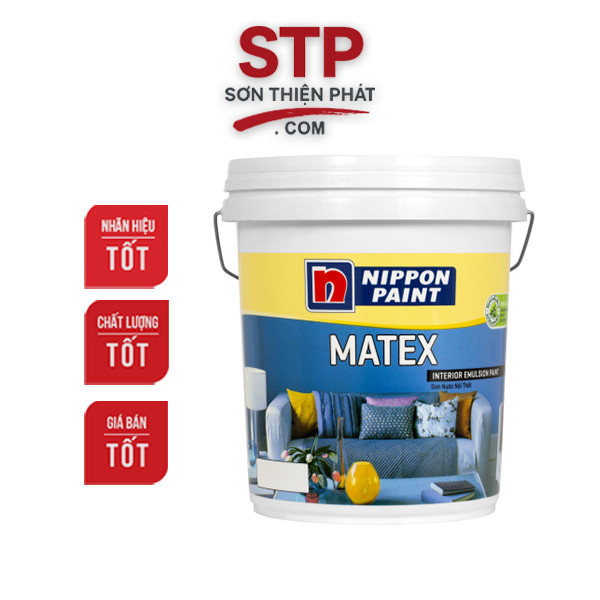 Sơn nội thất Nippon Matex - Độ phủ cao