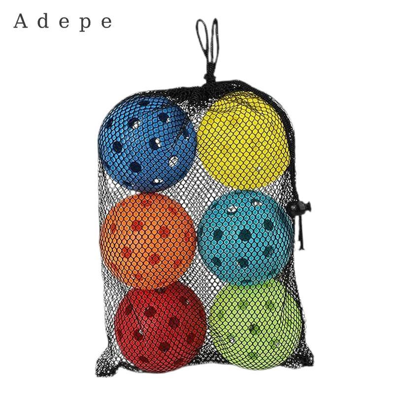 Adpe 6x Quả Bóng Pickleball 40 Lỗ Quả Bóng Pickle Cho Giải Đấu Chơi Trong Nhà Ngoài Trời