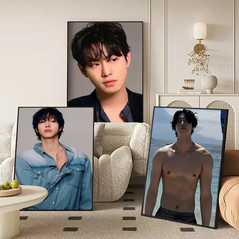 Ahn Hyo-S-seop ACTOR Poster Nghệ Thuật Giấy Chống Thấm Nước Nhà Cà Phê Trang Trí Tường Văn Phòng Phò