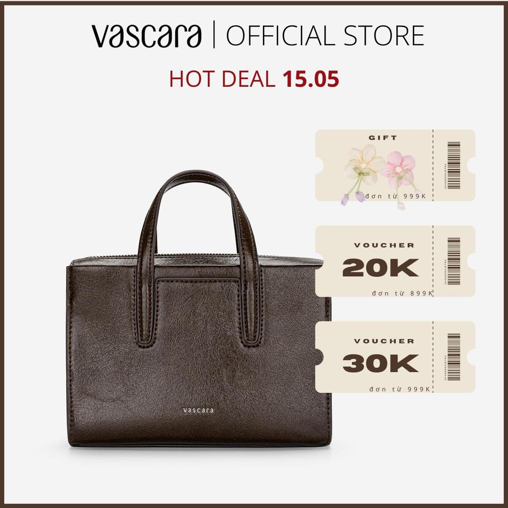 [Voucher 30K | 15.05] Vascara Túi Xách Da Bóng Cá Tính - TOT 0210