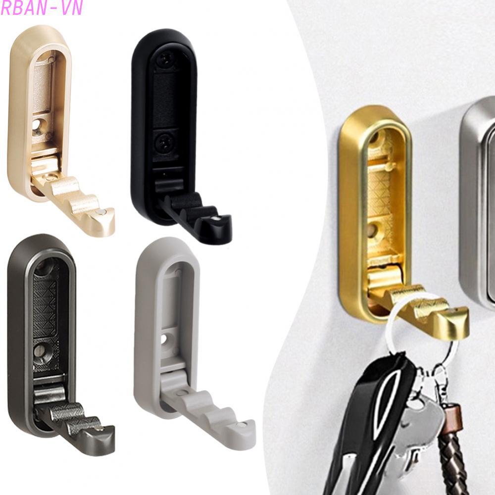 Alloy Clothes Hook with Wavy Surface Wall Mounted for Kitchen Living Room Office