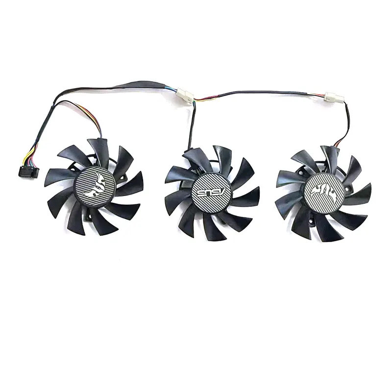 75MM FD8015U12D GTX1660 RX5700 RX5700XT Dành Cho ASUS GTX 1660Ti 1660super RX 5700 XT TUF X3 OC