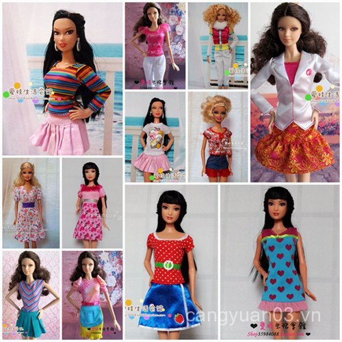 Quần Áo Búp Bê 30CM Trang Phục Búp Bê Thời Trang Đa Dạng Tùy Chọn CIHA