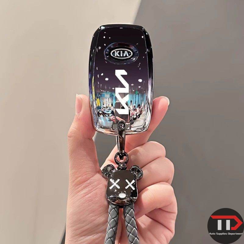 Vỏ chìa khóa xe KIA TPU Thích hợp cho k4 / Freddy / k5 / / Solanto / kx5 / Ao Run / kx3 / kx7