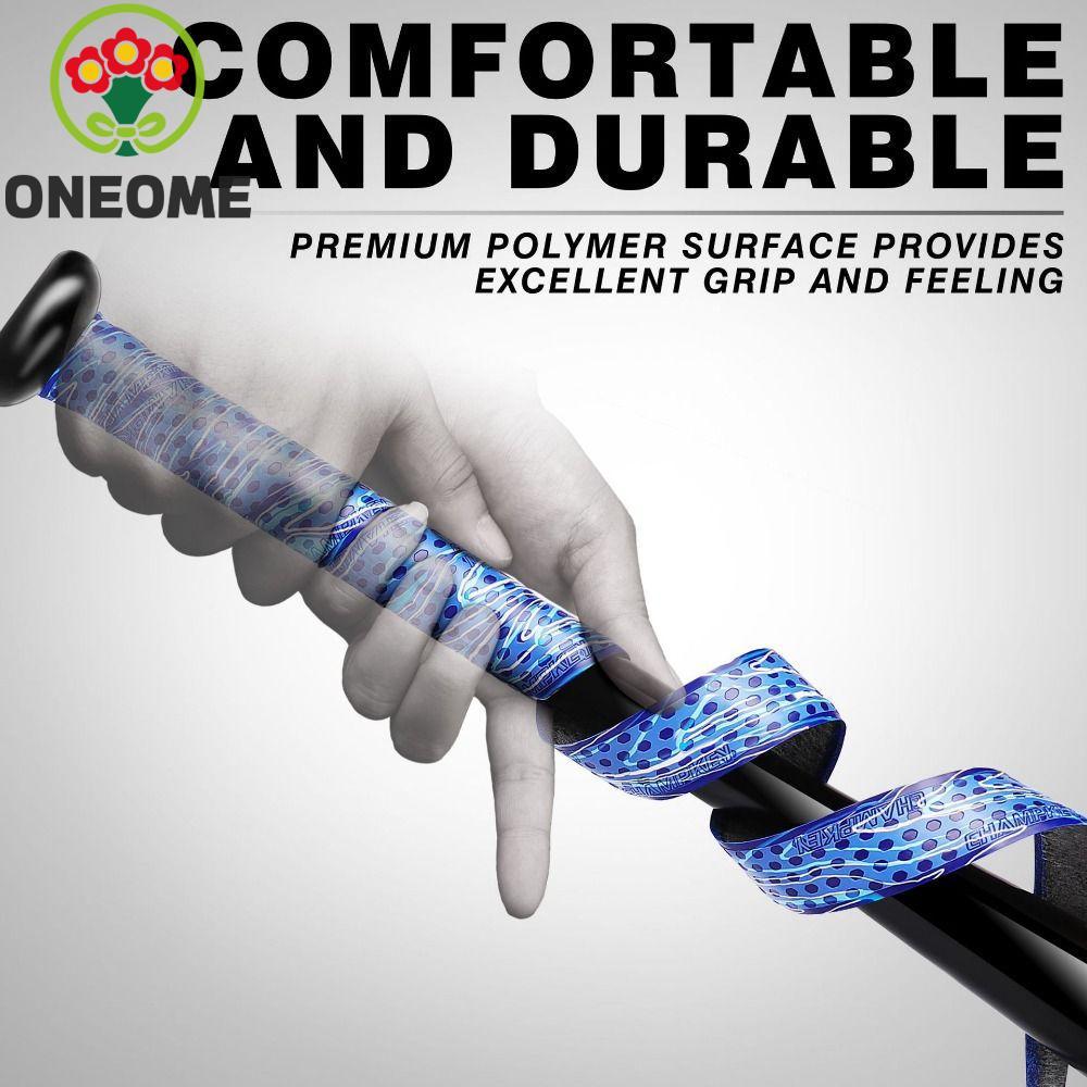ONEOME Bat Grip Tape, PU Stripes Dry Feel Baseball Sweatband Tape, Chống mài mòn Chống trượt Độ đàn 