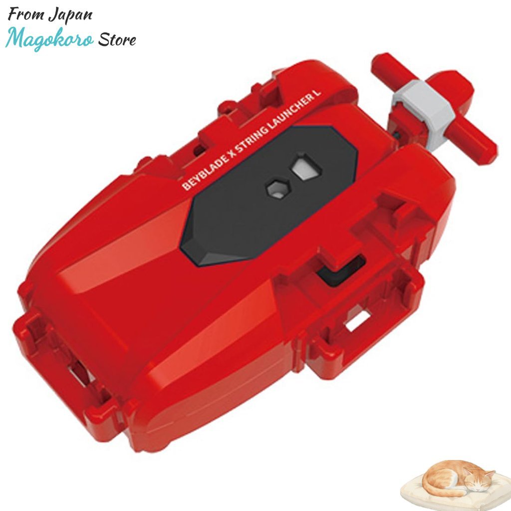 Takara Tomy BEYBLADE X BX-47 String Launcher L Red Ver.