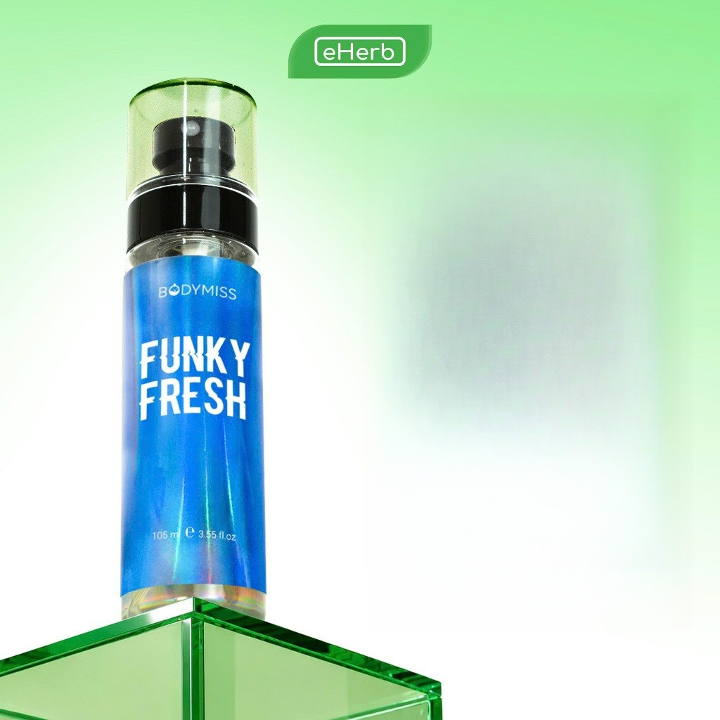 [MUA 1 TẶNG 1] Nước hoa bodymist dành cho nam FUNKY FRESH cam bergamot, chanh vàng BODYMISS 105ml