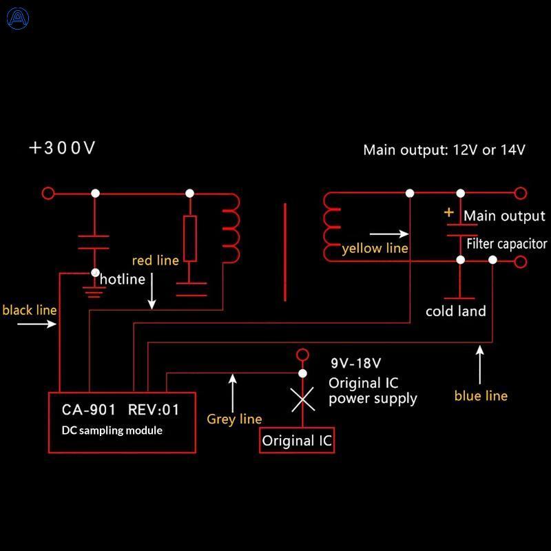 [JCAAAP] Mô-đun cấp nguồn TV xuống 46 Inch Bộ chuyển đổi nguồn TV LCD 12V 24V cho các giải pháp rạp 