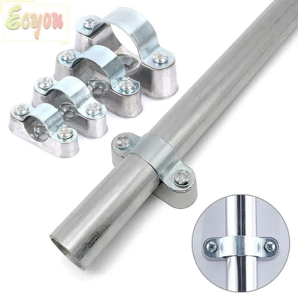 ECYOU 1 Cái -Vỏ mã, 16mm-50mm có thẻ vít, Kẹp cố định Phần cứng Chốt hợp kim nhôm / Kẹp ống thép khô