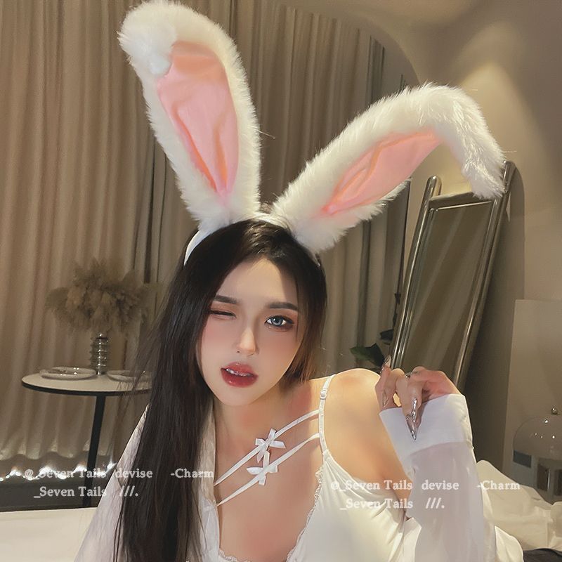 Judy Ear Bunny Hat - Elegant and Cute Cosplay Hair Accessory for Christmas