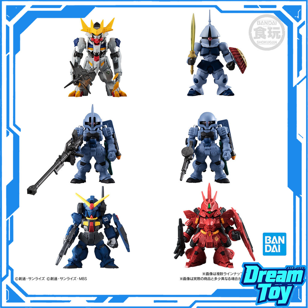 Bandai FW Kỷ niệm 10 năm Gundam Converge Kỷ niệm 10 năm ♯ SELECTION 01 Gói 6 món Bandai Gundam gasha