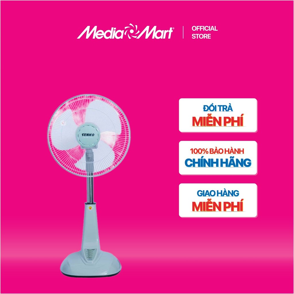 [MEDIAMART] - Quạt lửng Senko LS103/LS1630-ống sắt - FREESHIP,Bảohànhchínhhãng