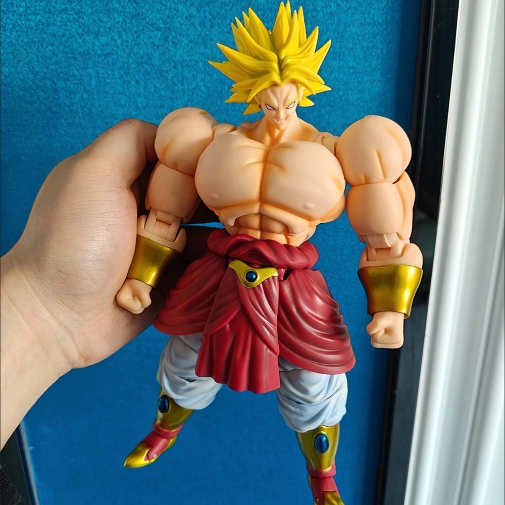 Dragon Ball Huyền thoại Super Saiyan Broly Broly SHF Mô hình trang trí siêu di động