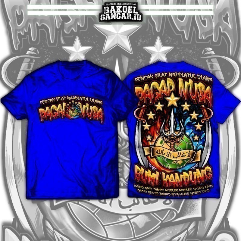 2025 Bumi Hàng Rào Thời Trang Nusa Áo Thun Nội Dung V2 Lửa Nước Màu Xanh Hàng Rào Mới Nhất Nusa Áo T