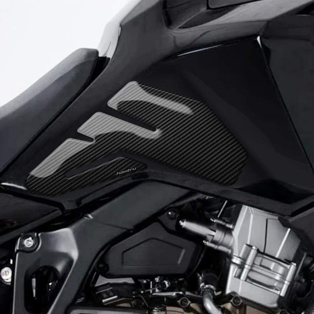 Xe máy Carbon Side Tank Pad Bảo vệ đầu gối Grip cho Honda Africa Twin ADV Sport 2018-2019