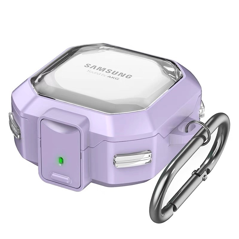 Ốp Khóa Chống Sốc Cho Samsung Galaxy Buds 2 Pro Buds Live buzz 2 Pro Buds FE Live buzz2 Pro Ốp Lưng 