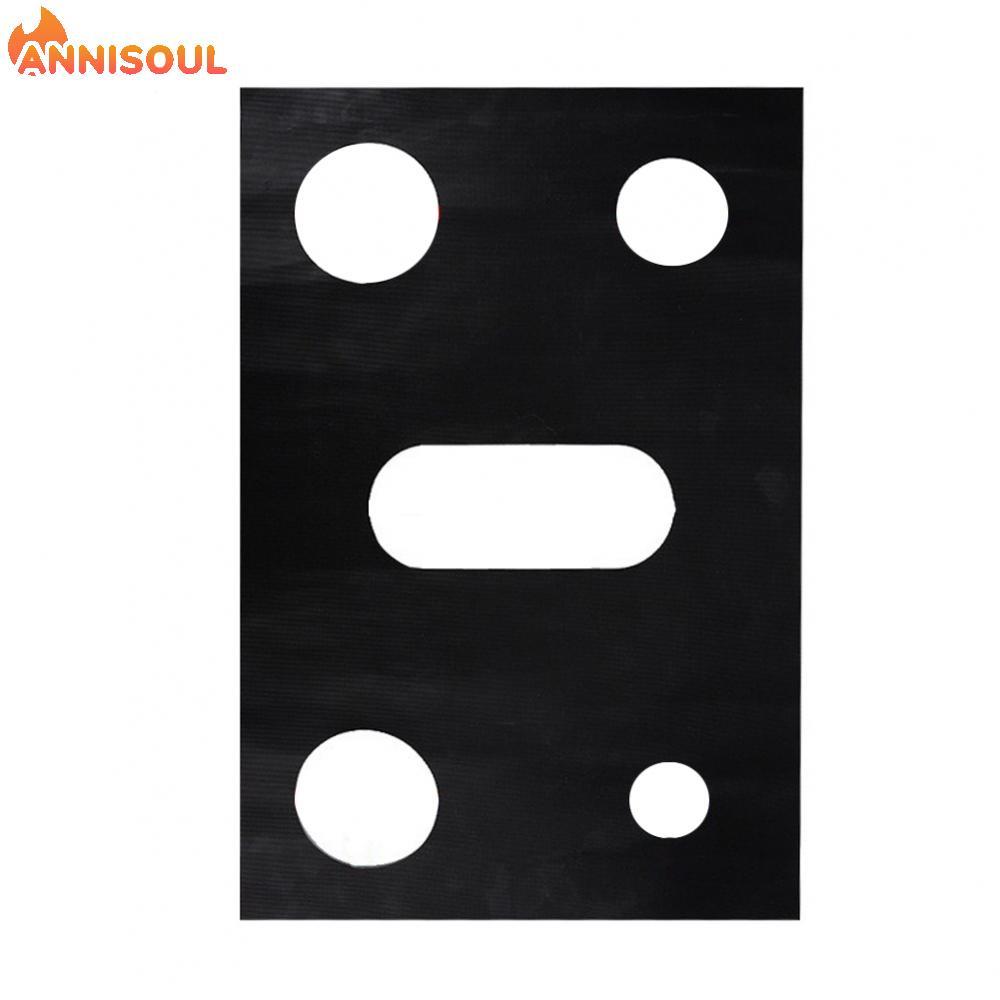 [NISO]Gas Stove Gasket 0.4mm Thick Oil Resistant Five Hole Design for Stove Protection