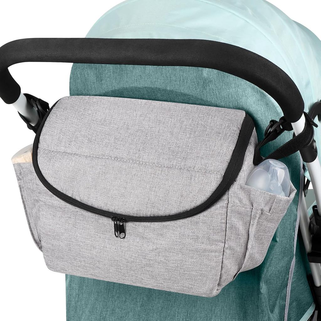 Accmor Universal Xe Đẩy Sắp Xếp - Túi Xe Đẩy Dung Tích Lớn Có Dây Đeo Vai - Phụ Kiện Cho Uppababy, N